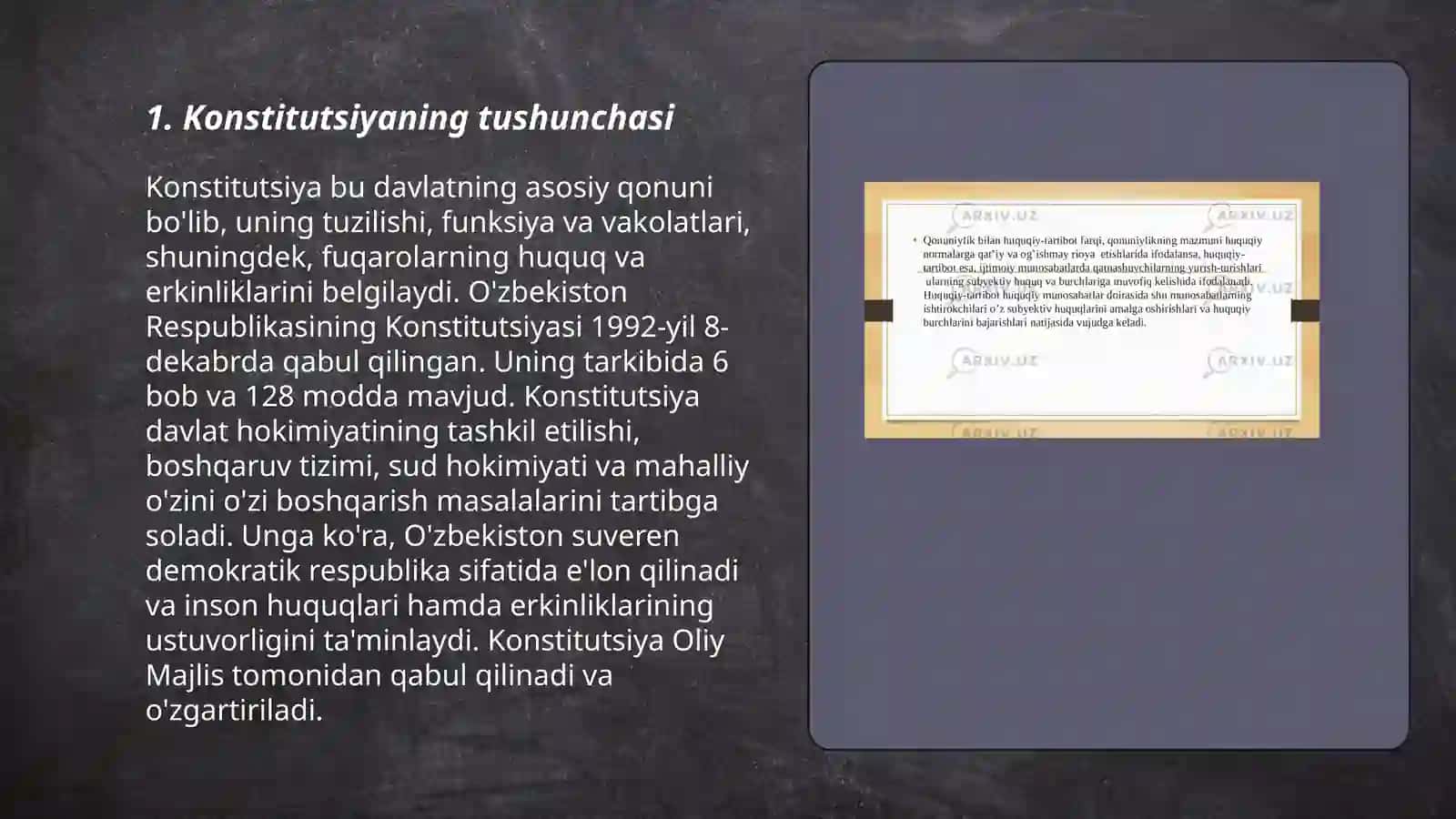 Konstitutsiya tushunchasi 3