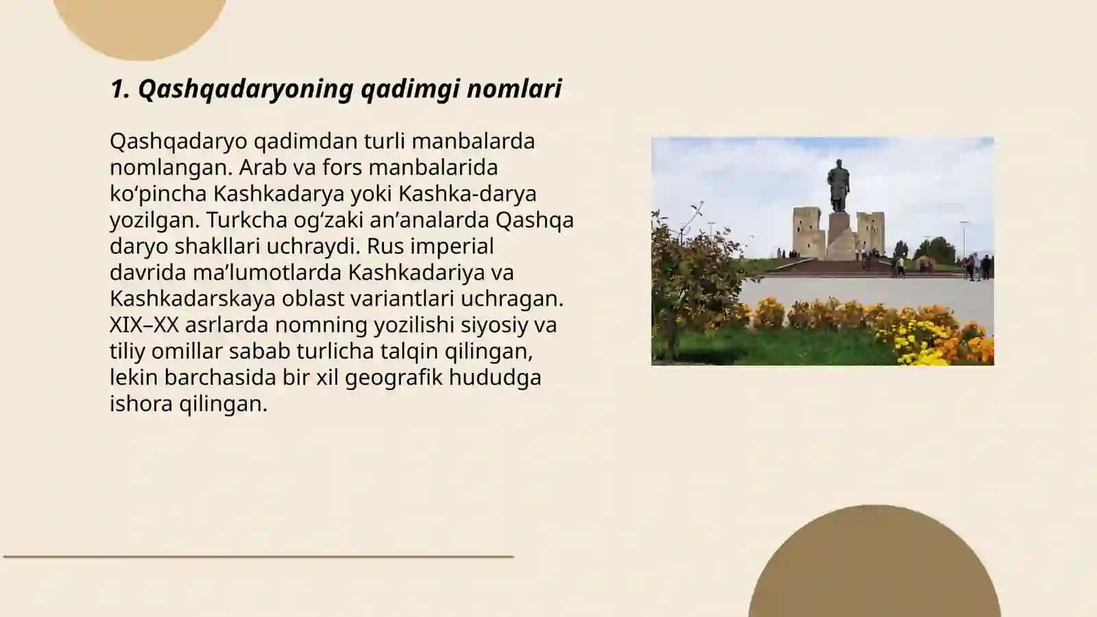 Qashqadaryoning avvalgi nomlari 3