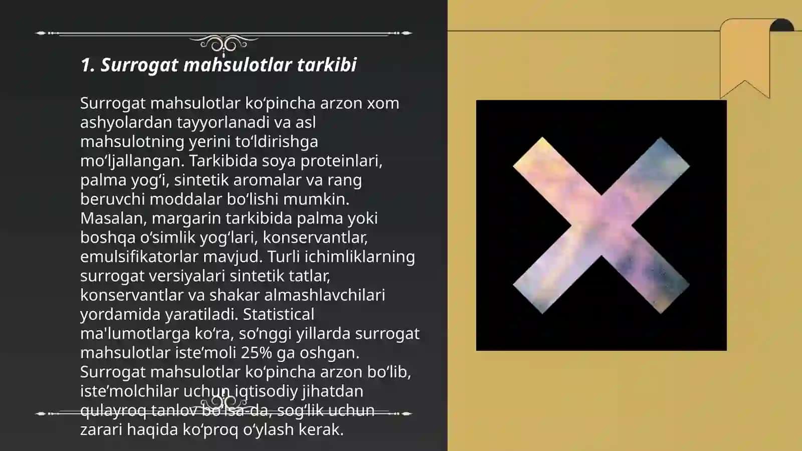 Surrogat mahsulotlar 3