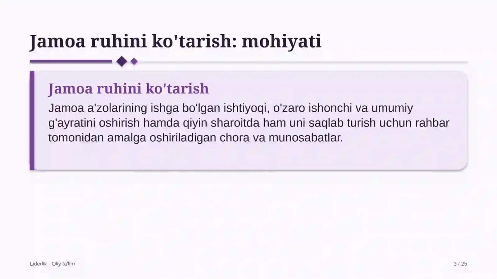 Dasturiy ta'minot ishlab chiqish kompaniyalarida jamoa ruhini ko'tarish 3