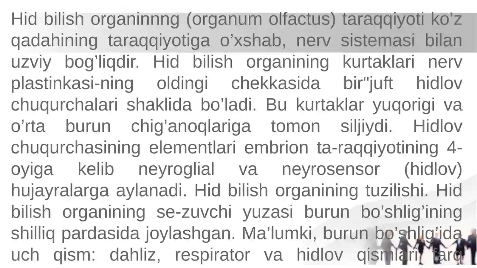 Hid bilish organinnng tuzilishi 3