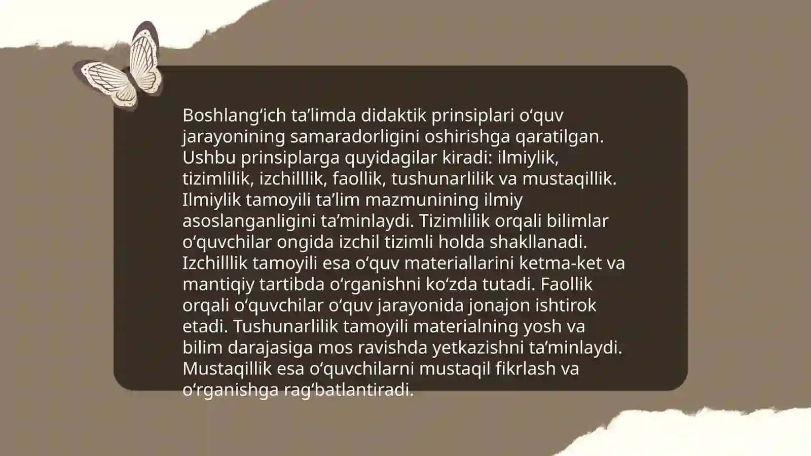 Boshlangʻich taʼlim didaktikasi 3