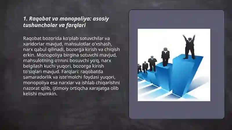 Raqobat va monopoliya 3