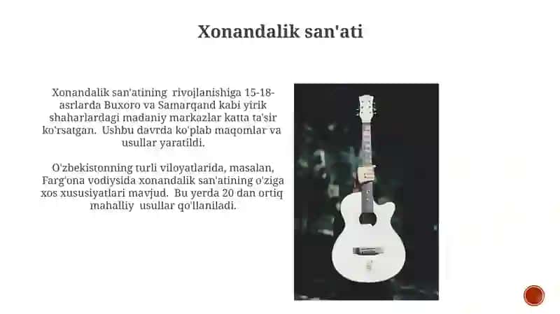 Xonandalik san'ati 3
