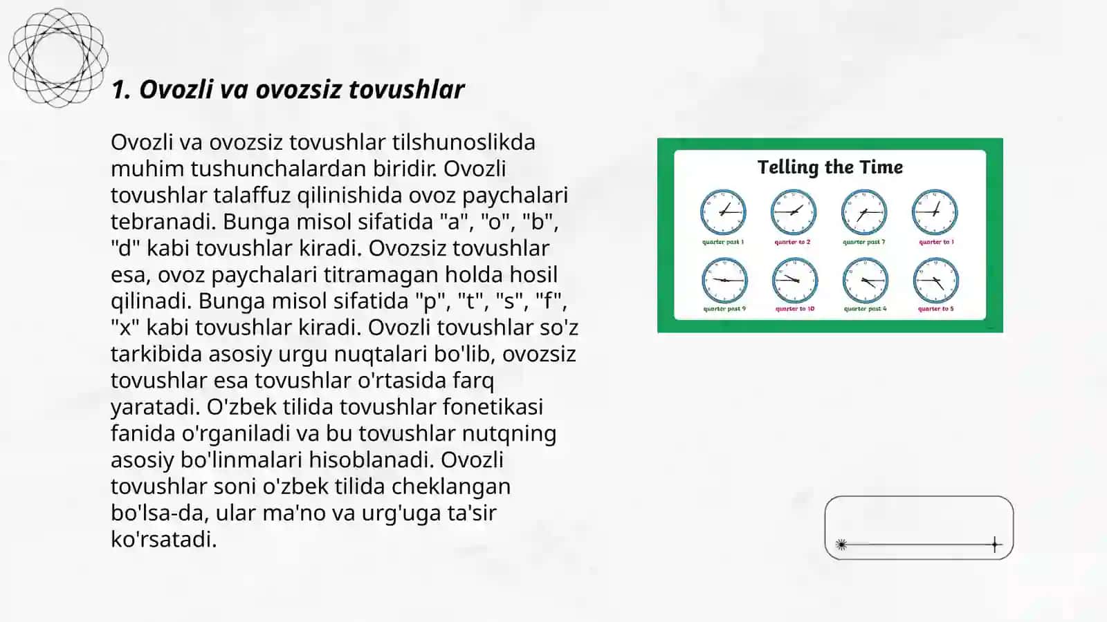 Tovushlarning nutqda pozitsion o'zgarishlari 3