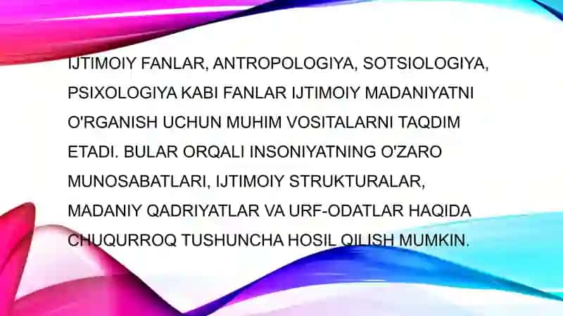 fan ijtimoiy madaniy hodisa 3