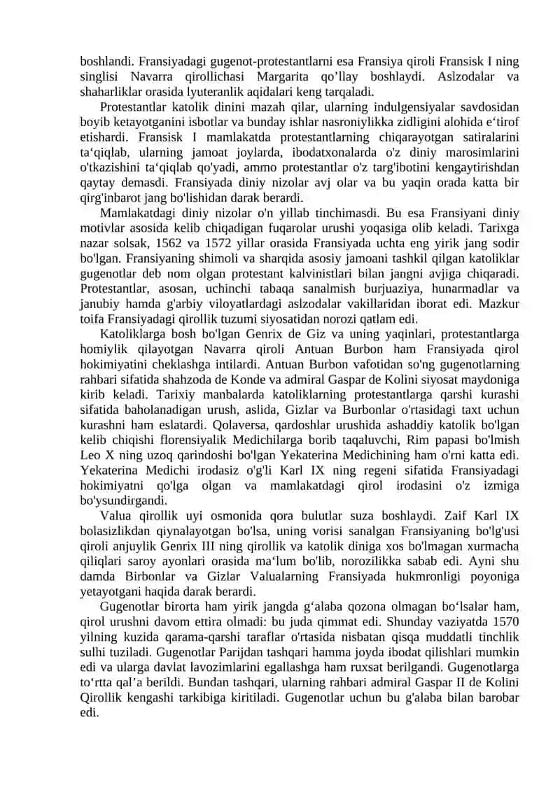 Fransuz absolyutizmining asosiy xususiyatlari 3