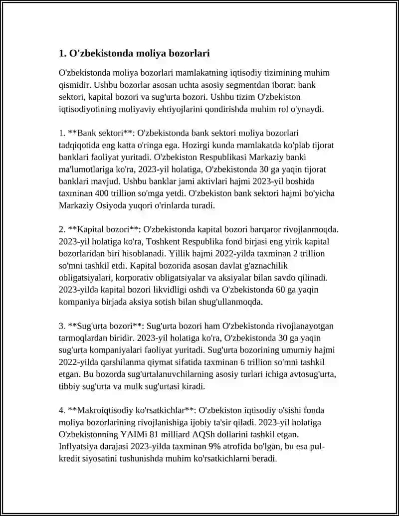 MOLIYA VA MOLIYAVIY TEXNOLOGIYALAR 3