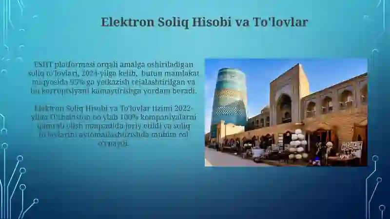 Elektron Soliq Hisobi va To'lovlar 3