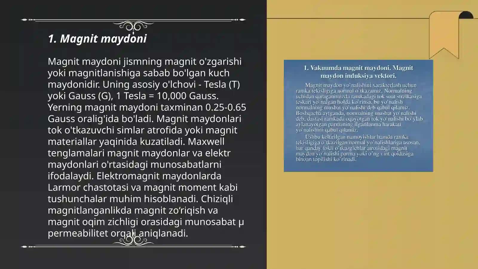 Magnit maydoni 3