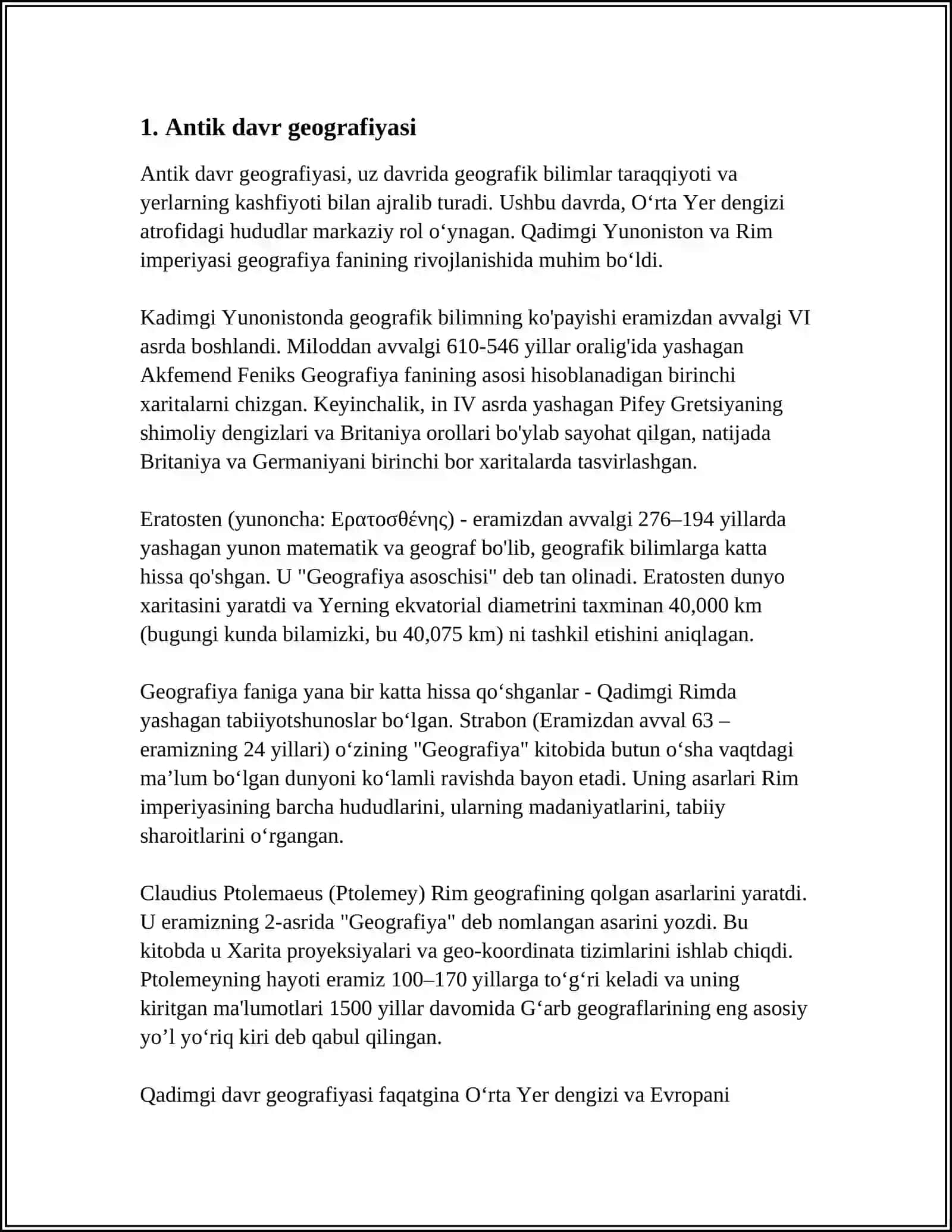 GEOGRAFIYANING RIVOJLANISH BOSQICHLARI 3