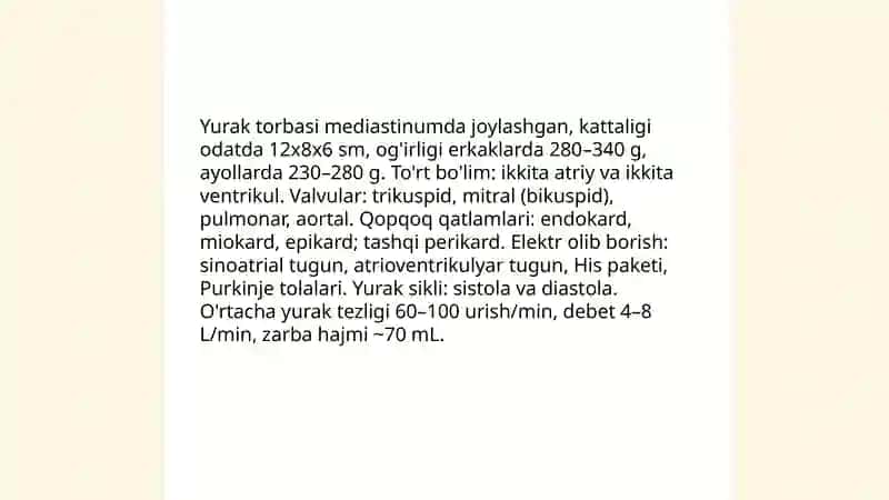 Yurak qon tomir sistelasi va uning modellari. Puls toʻlqini 3