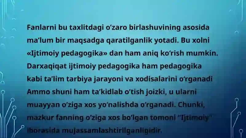 Ijtimoiy pedagogikada ishontirish metodi 3