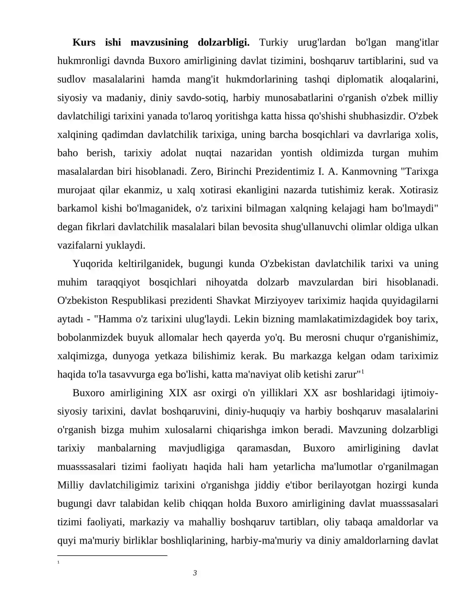 XVIII asrning ikkinchi yarmi-XIX asrlarda Buxoro amirligi 3