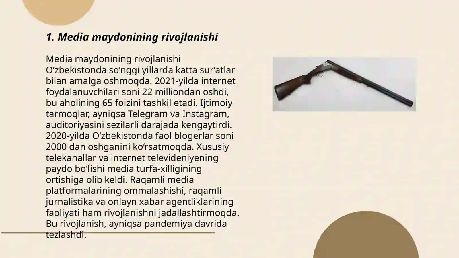 Media maydon va internet imkoniyatlari 3