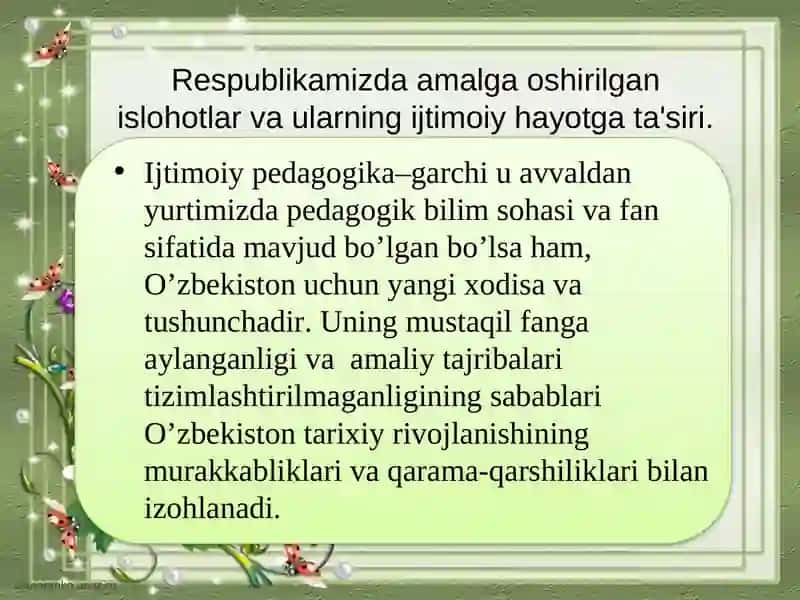 O’zbekiston ijtimoiy pedagogikasi 3