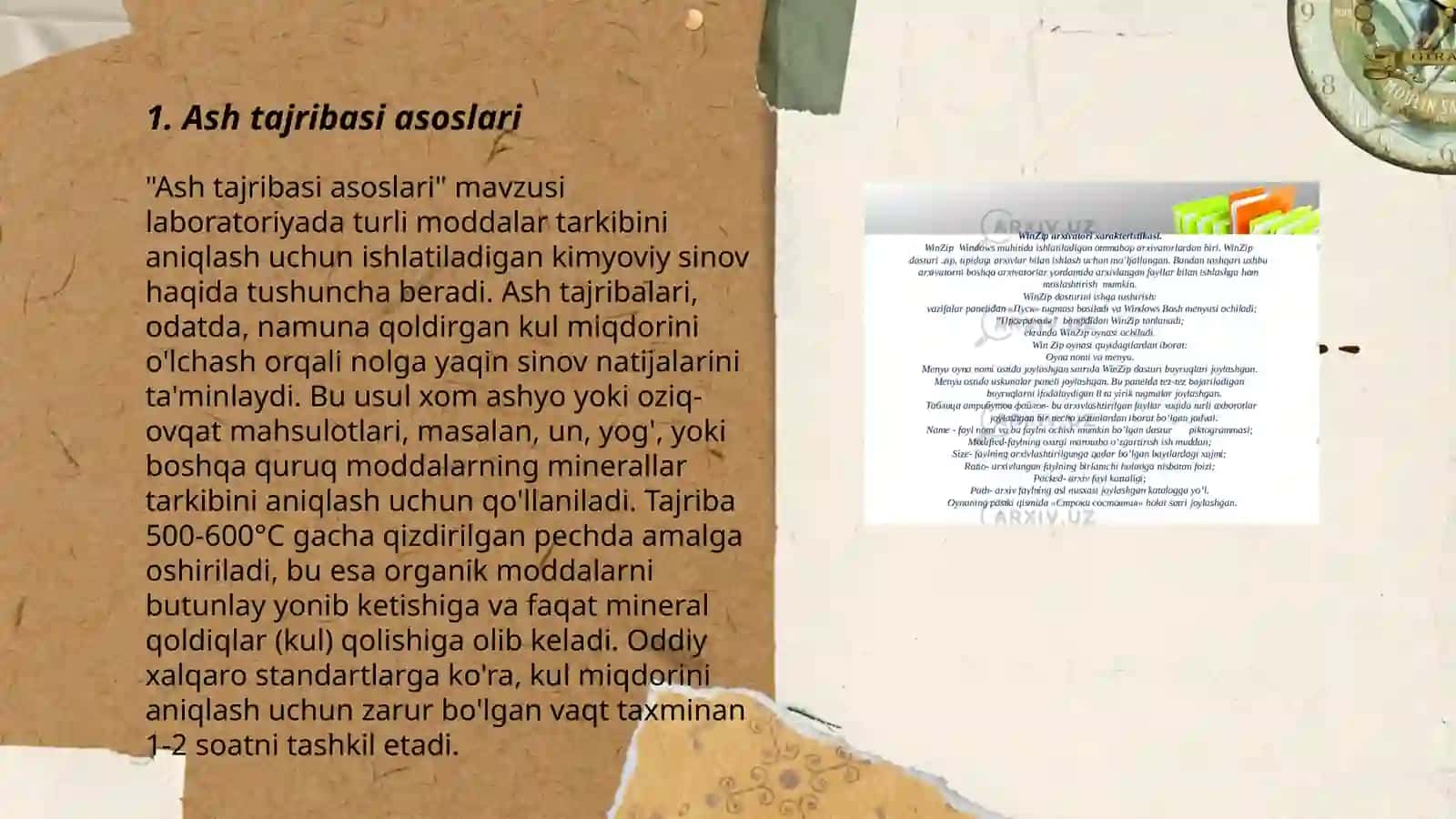 Ash tajribasi va muvofiqlik tushunchasi 3