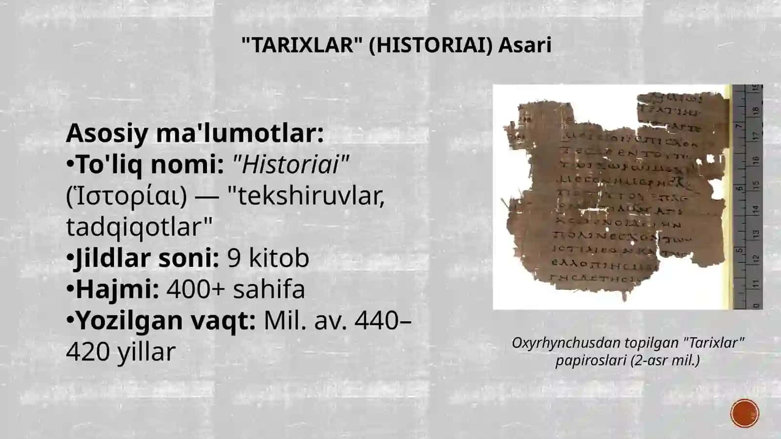 GERADOT (HERODOT)"TarixOtasi" (The Father of History) 3
