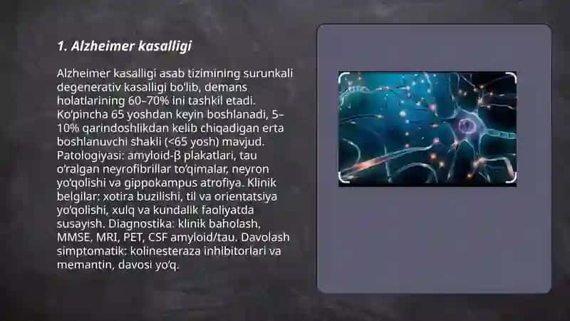 Nerv sistemasining degenerativ kasalliklari 3