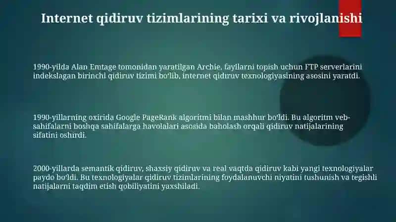 Internet qidiruv tizimlari 3