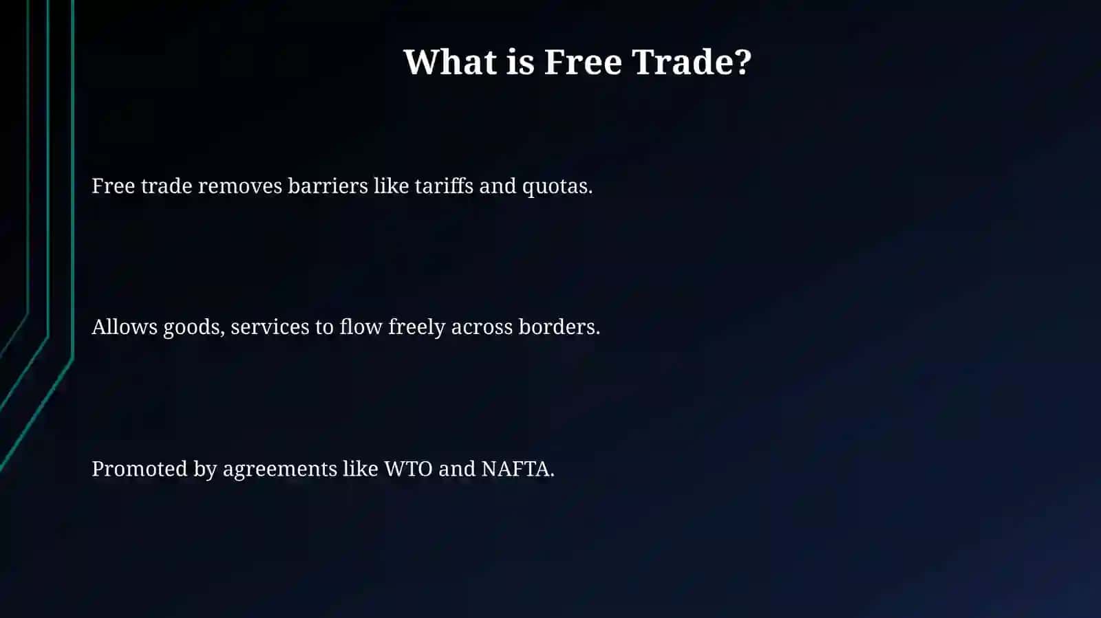 Free Trade: Definition, Benefits, Drawbacks 3