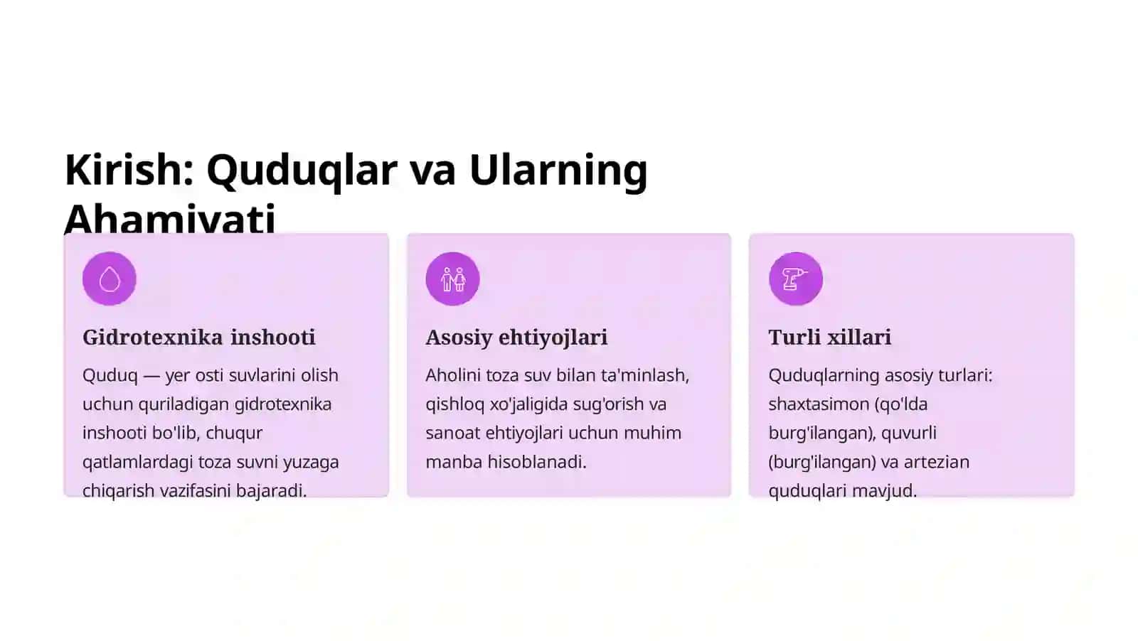 Quduqlarni Fontan Usulida Ishlatish 3