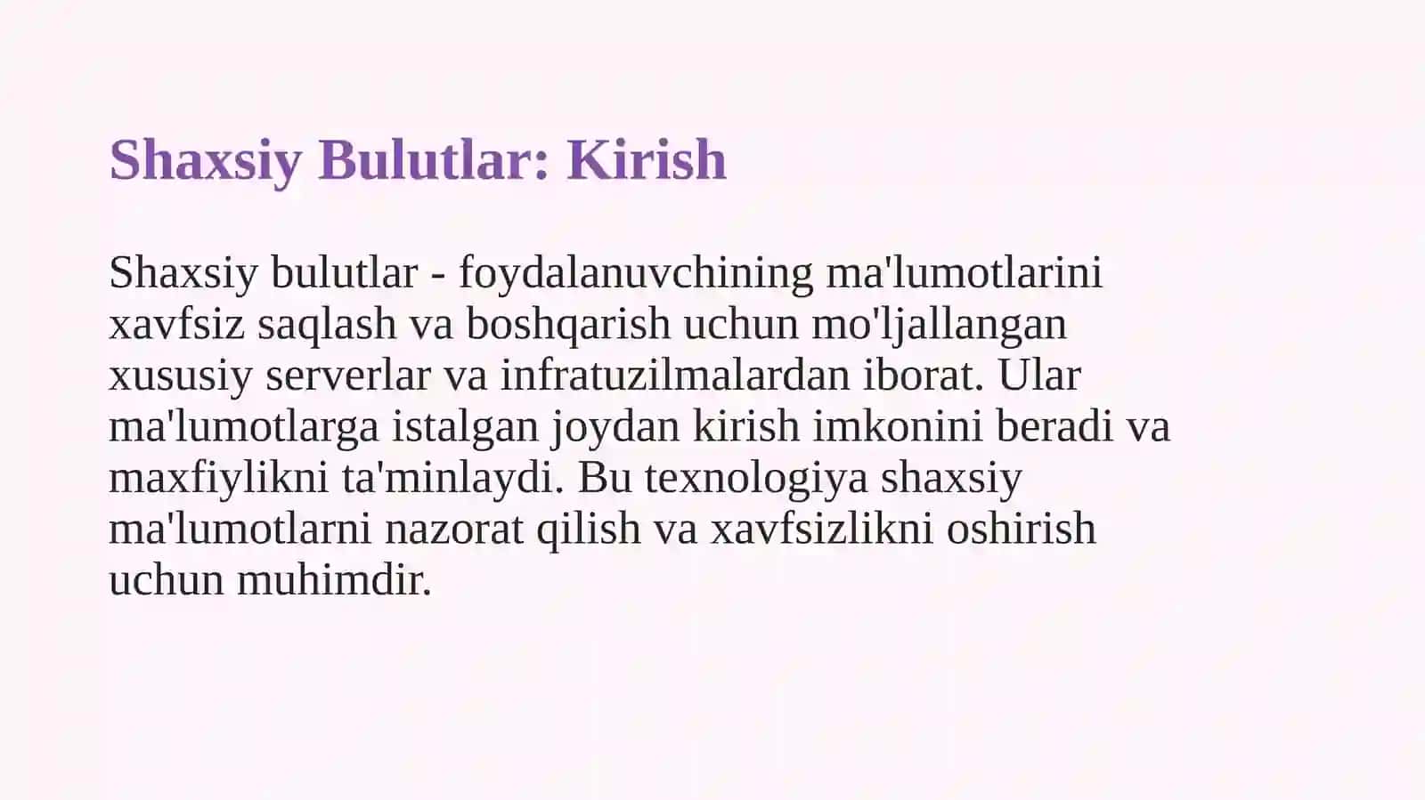 Shaxsiybulutlarningxususiyatlari 3
