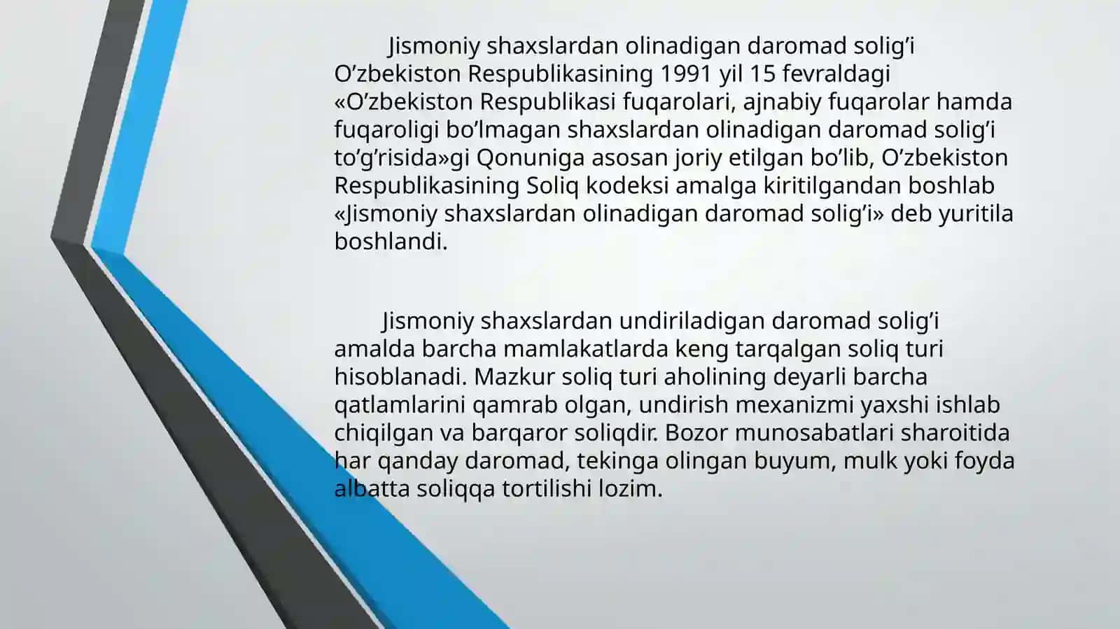 Jismoniy shaxslardan olinadigan daromad solig’i 3