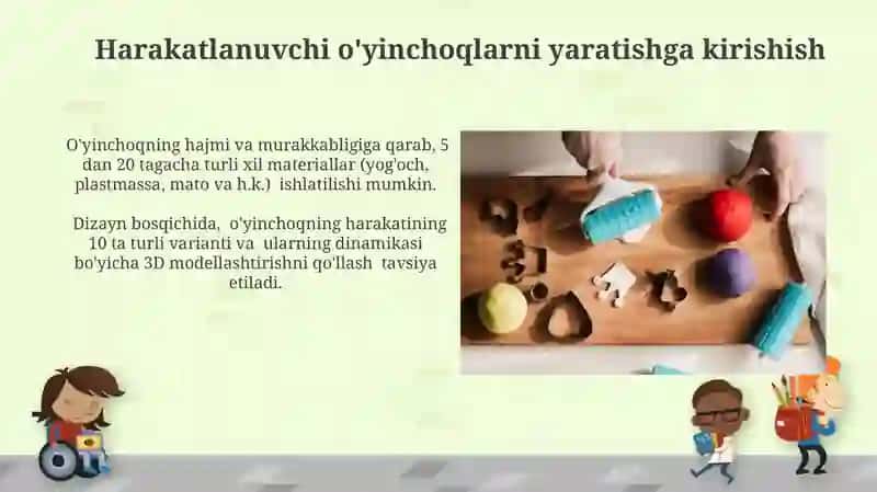 Harakatlanuvchi O'yinchoqlarni Yaratishga Kirish 3