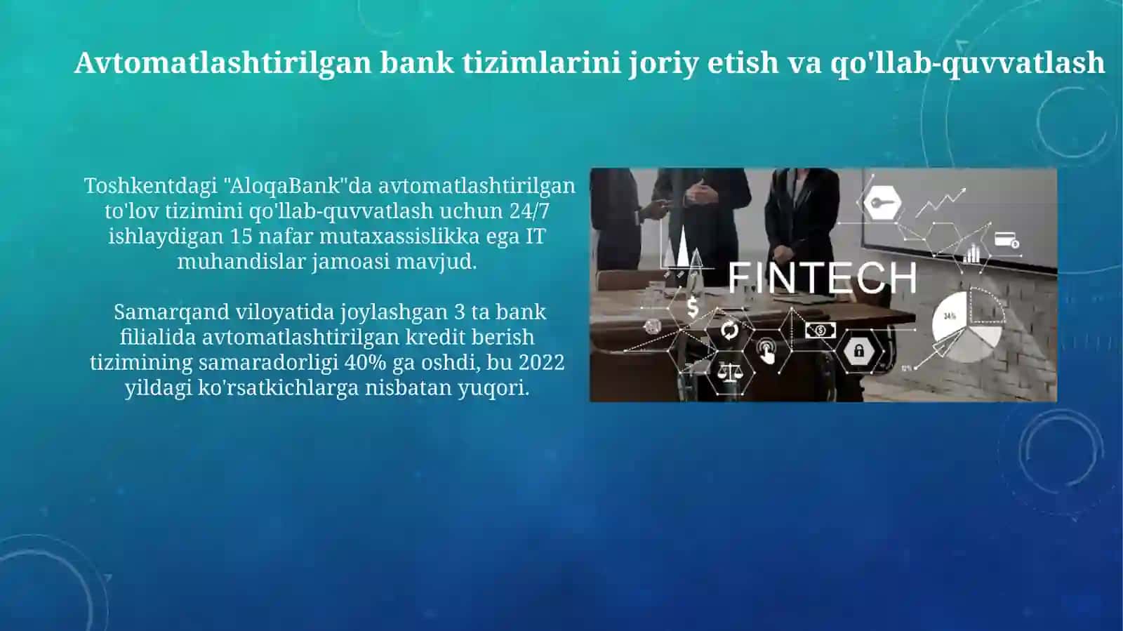 Avtomatlashtirilgan bank tizimining ishlash asoslari 3
