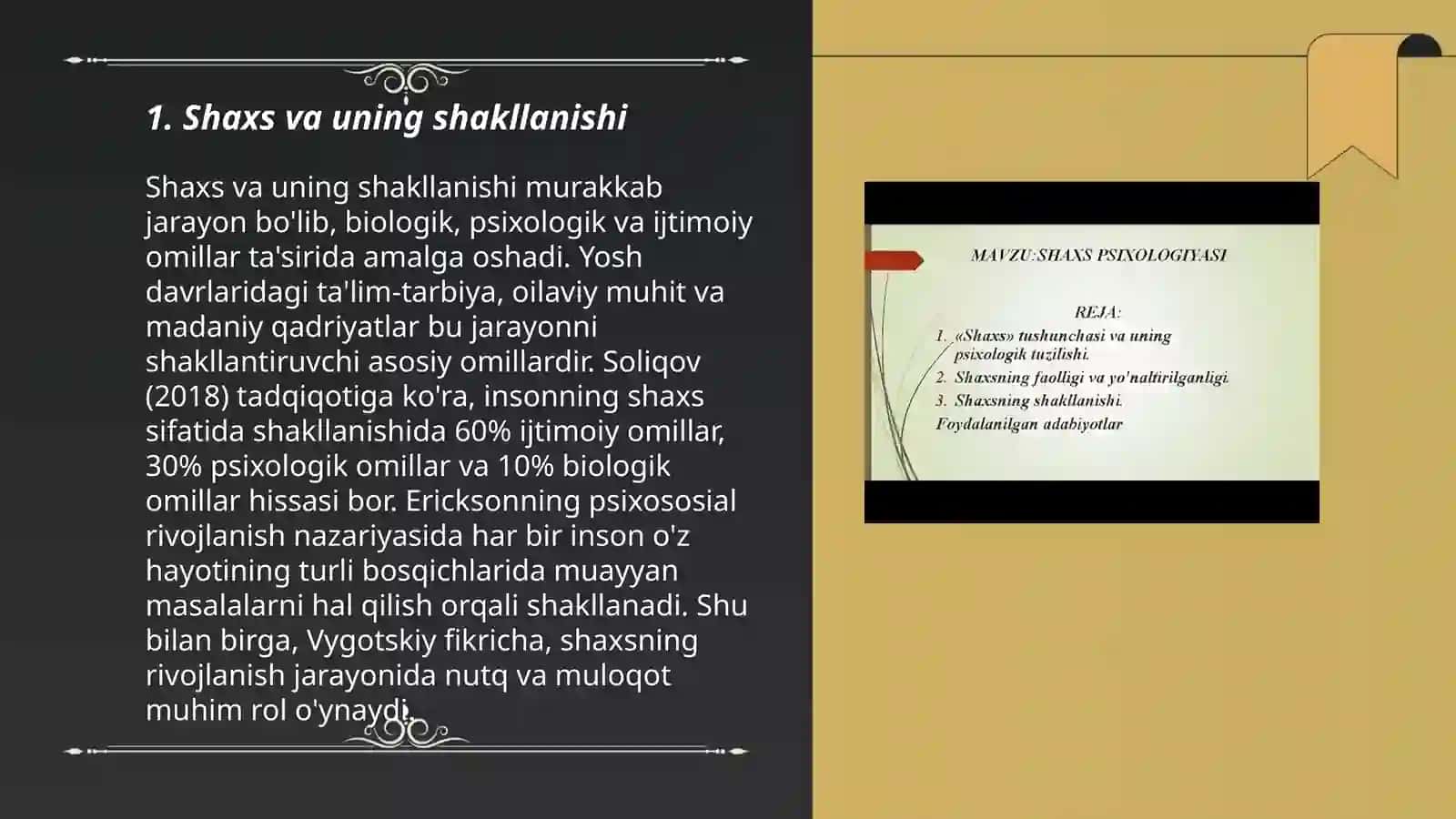 Shaxs Psixologiyasi 3