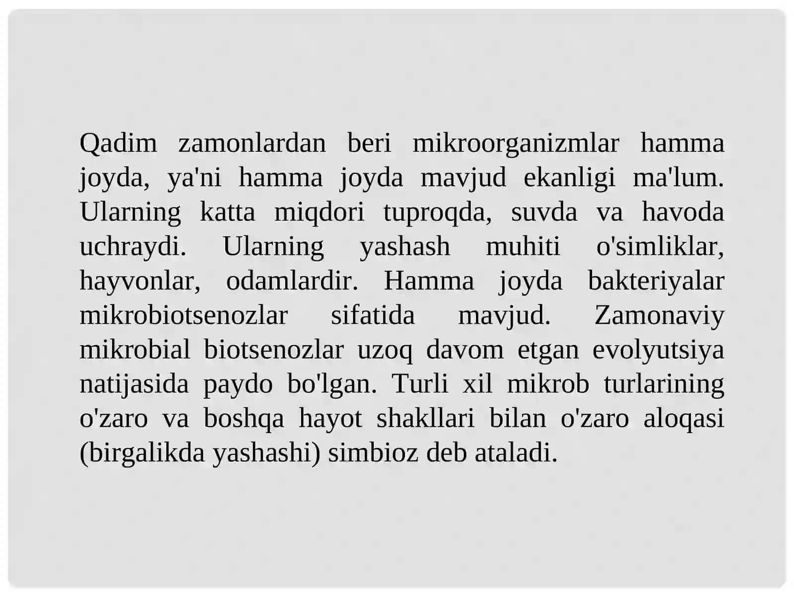 Murakkab mikrobial ekologiya 3
