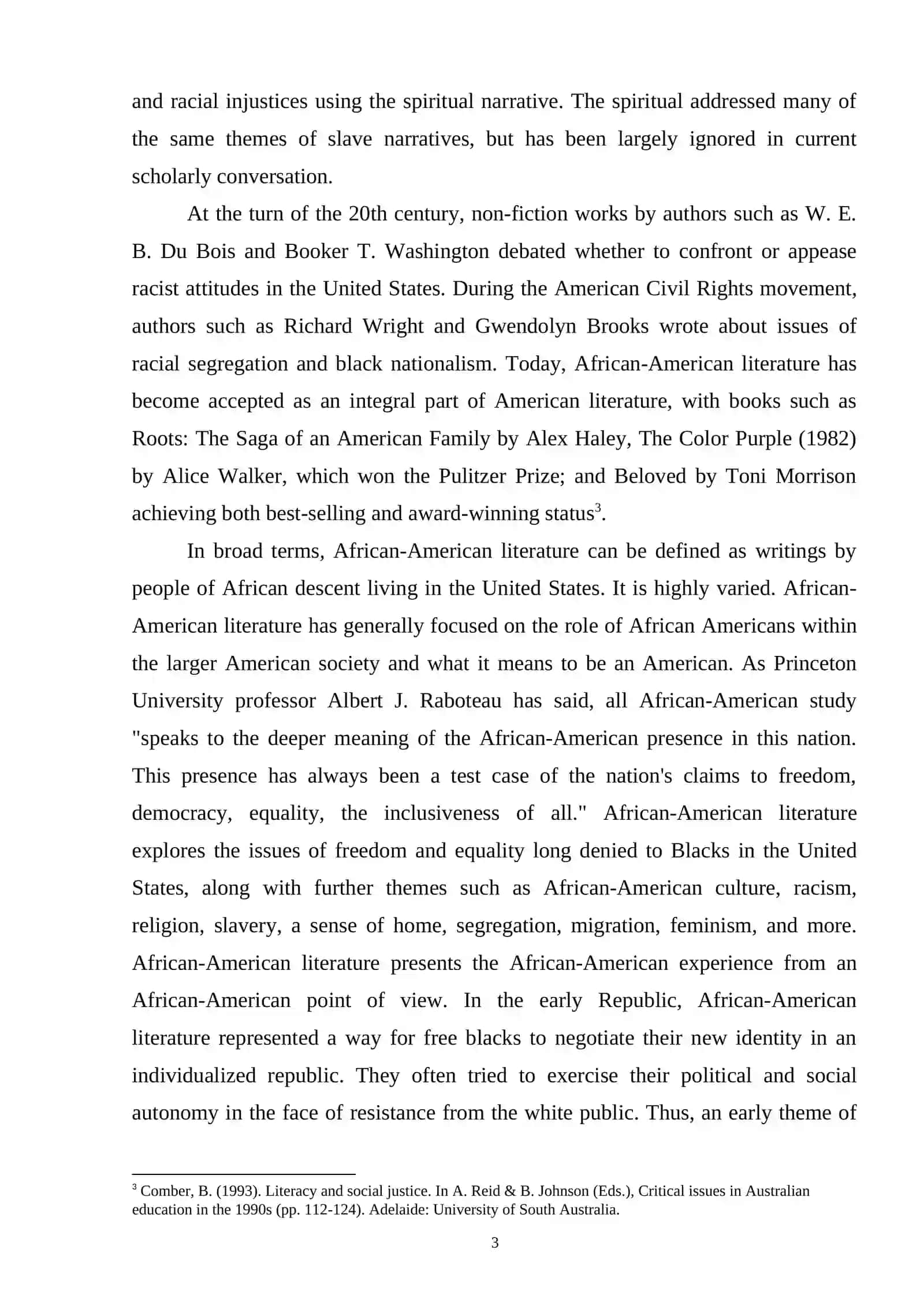 FANTASY NOVELS IN AMERICAN LITERATURE 3