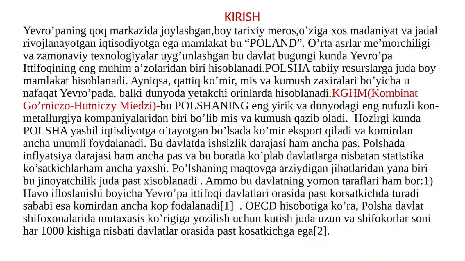 Polsha iqtisodiyoti va emperik tahlili 3