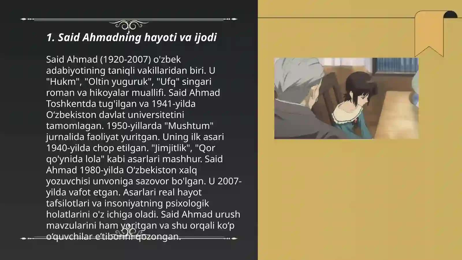 Said Ahmadning "Jimjitlik" romani 3