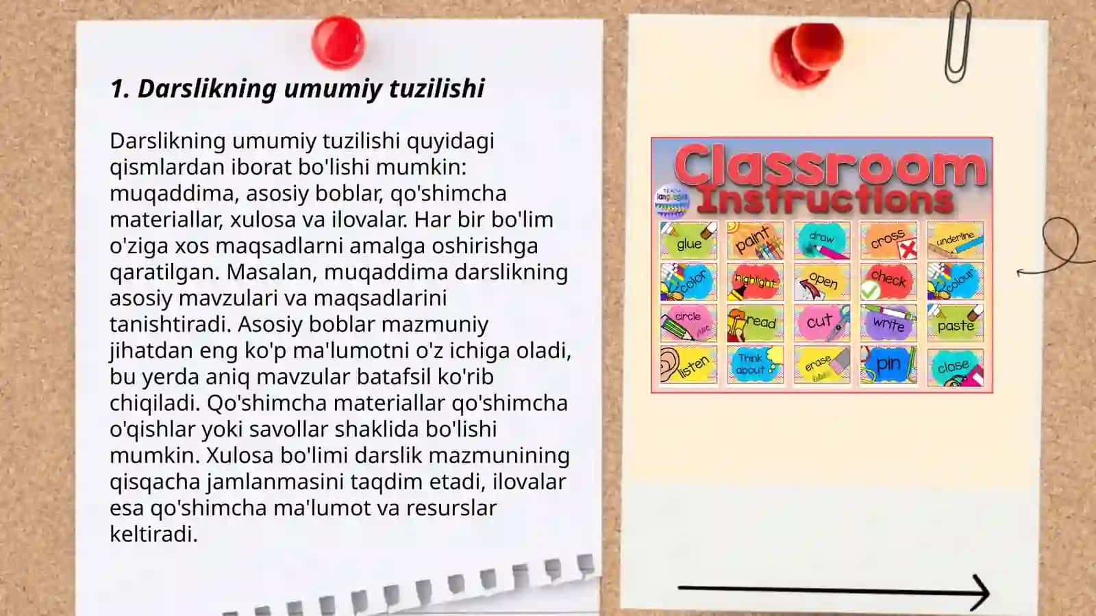 Darslikning umumiy tuzilishi 3