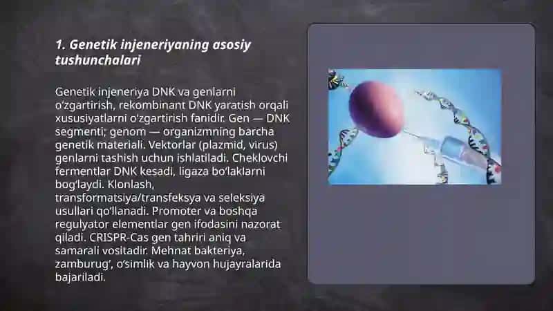 Genetik injeneriya 3