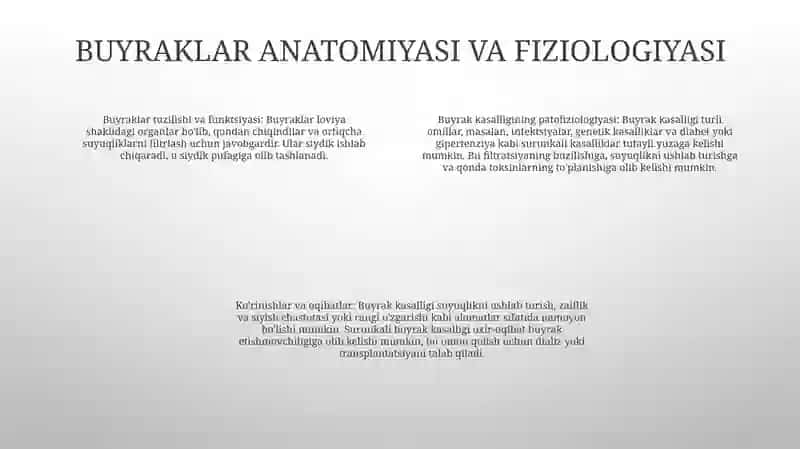 Buyrak Patofiziologiyasi 3