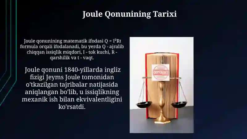 Juol-lens qonuni 3