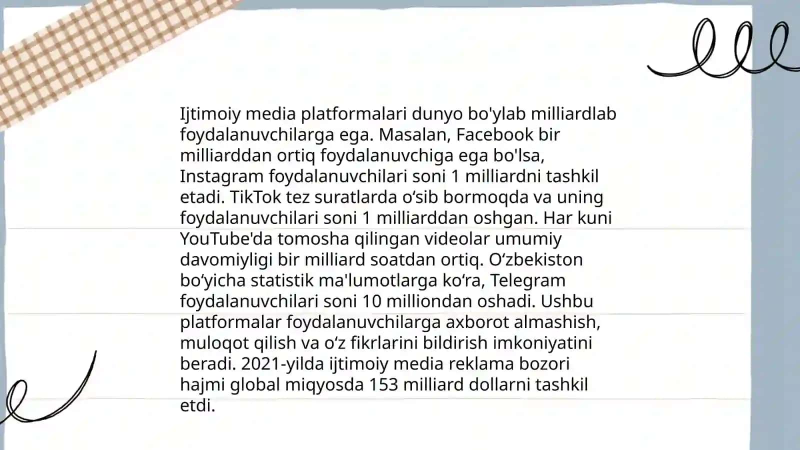 Ijtimoiy media shakllari 3