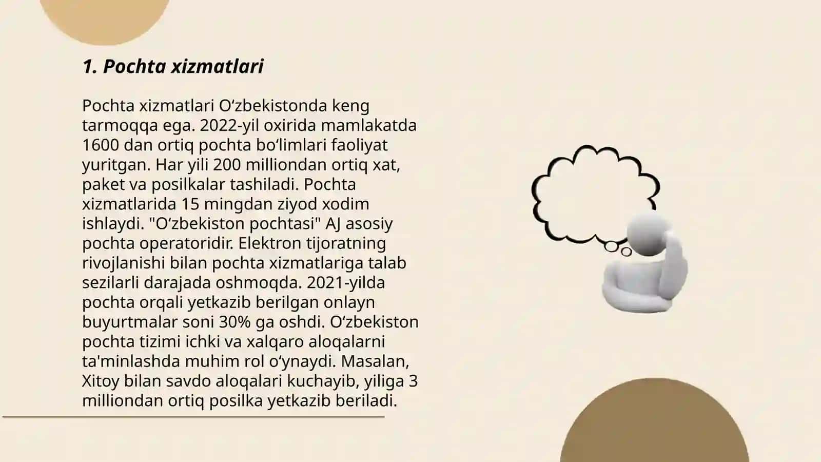 Pochta xizmatlari 3