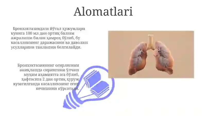 Bronxiektaziya kasalligi 3