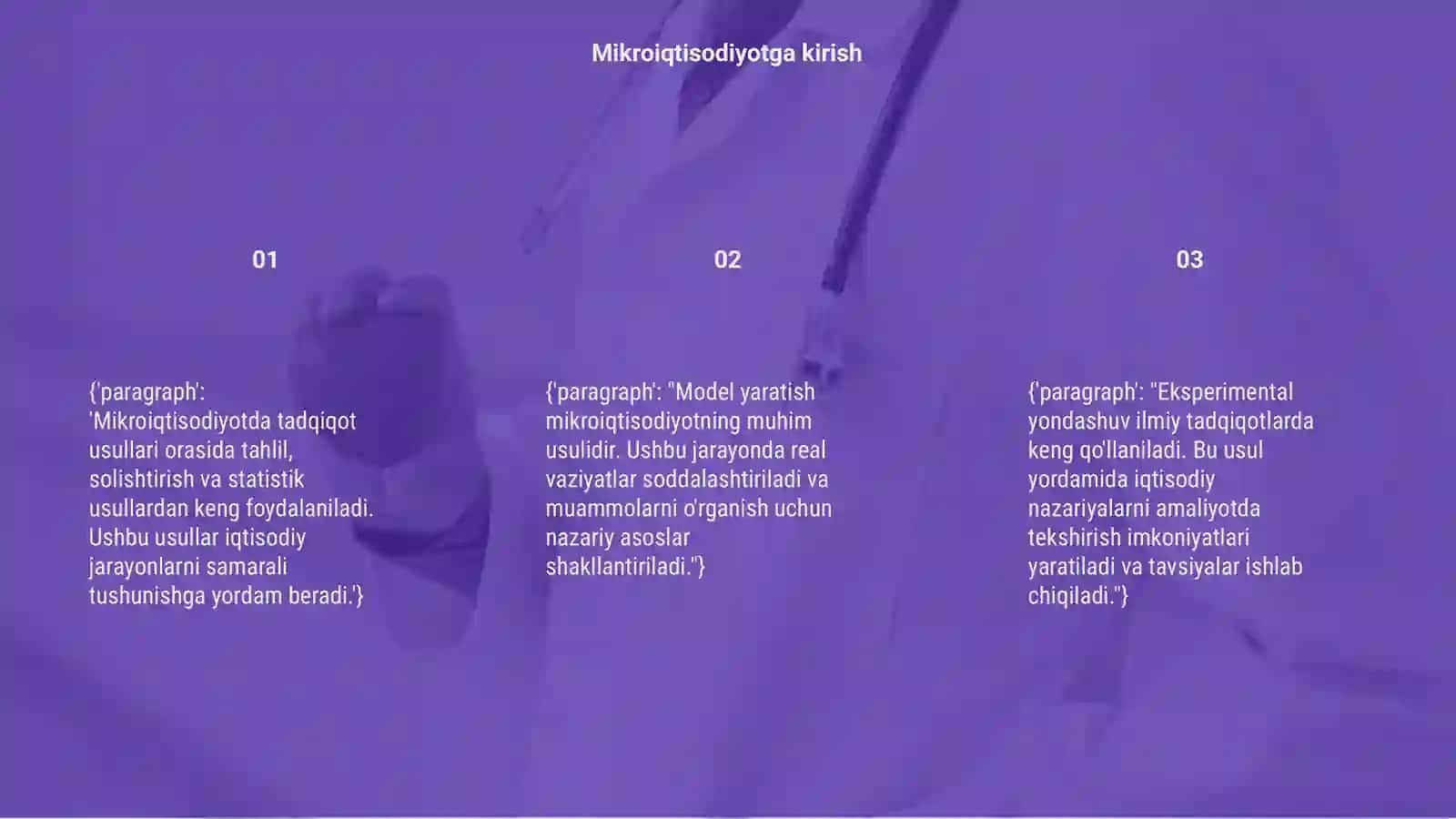 Mikroiqtisodiyotning tadqiqot usullari 3