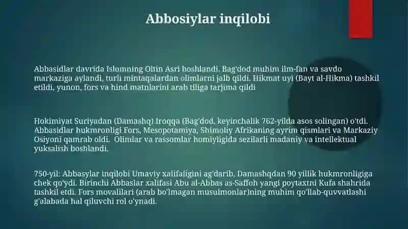 Abbosiylarsulolasiningboshlanishi 3