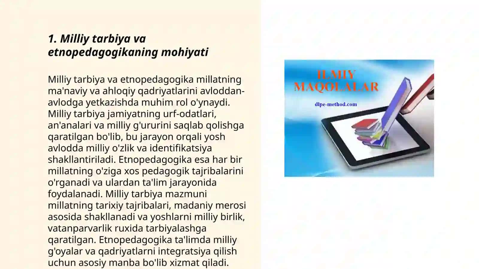 Milliy tarbyaning etnopedagogik qirralari 3