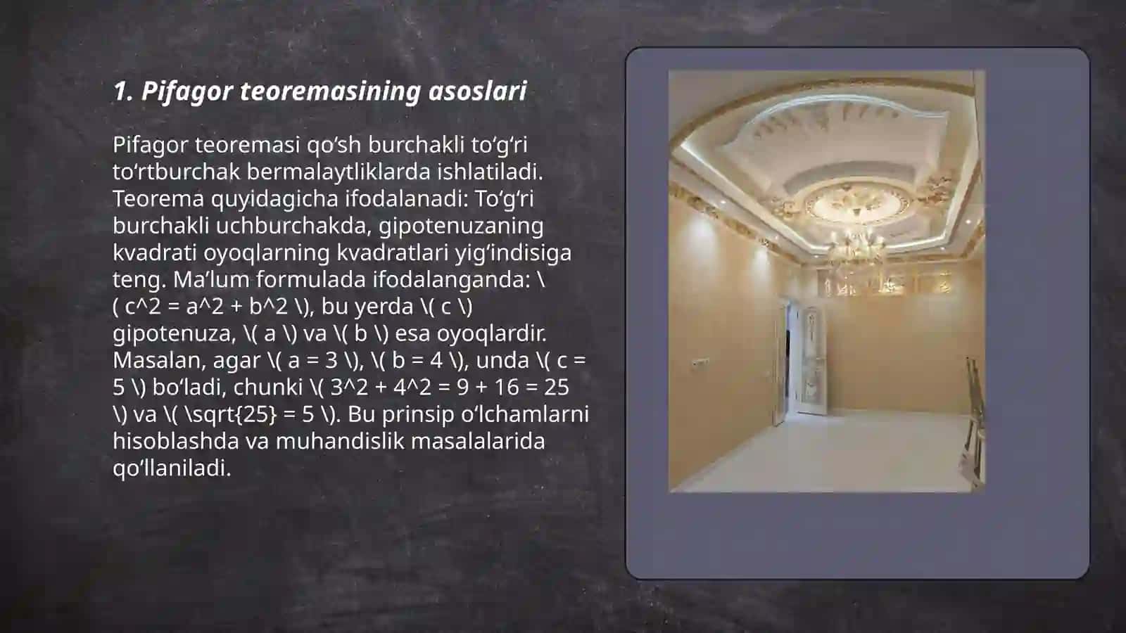 Pifagor teoremasi 3