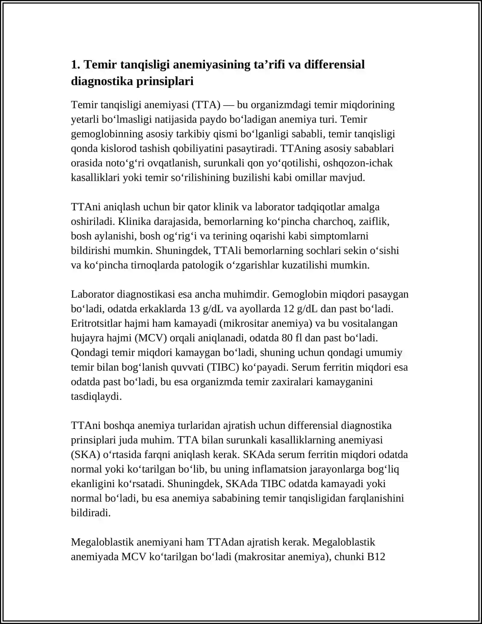 Temir tanqisligi anemiyasi 3