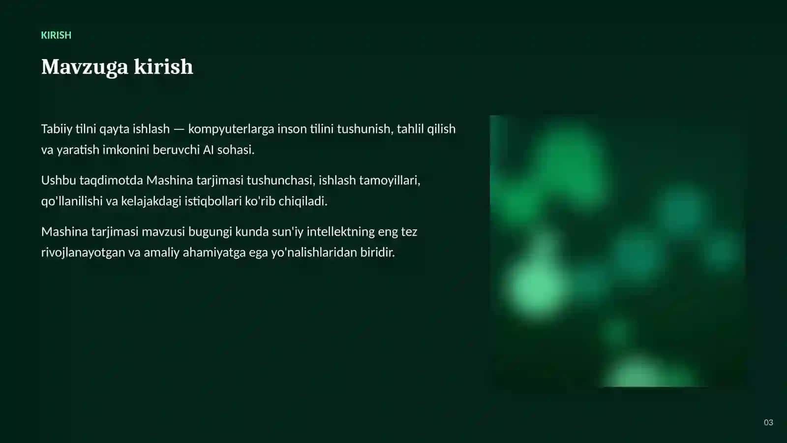 Mashina tarjimasi: asoslari va qo'llanilishi 3