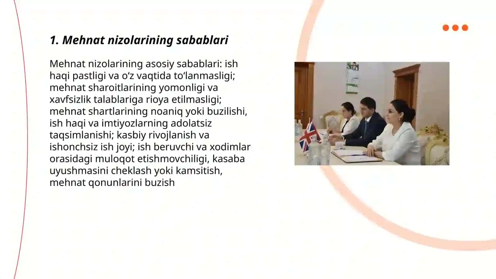 Mehnat nizolari 3