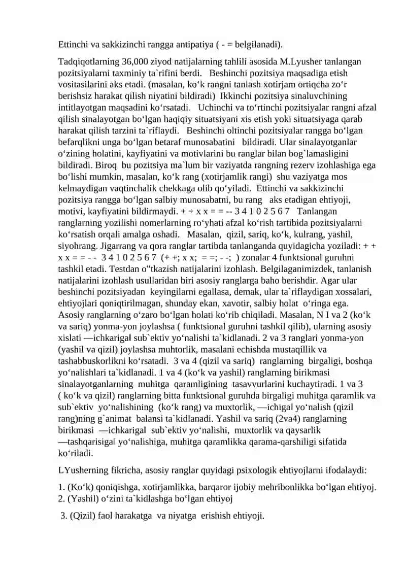 PROYEKTIV PSIXODIAGNOSTIKASI 3